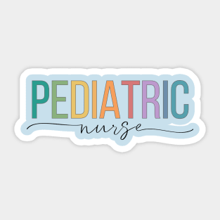 Pediatric Nurse Sticker